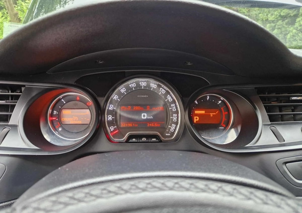 Citroen C5 cena 27500 przebieg: 324000, rok produkcji 2013 z Kobyłka małe 106